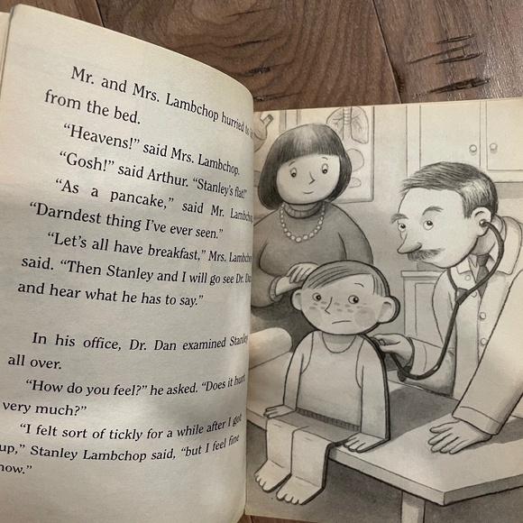 "Flat Stanley" 40th Anniversary Edition Paperback Book - Picture 3 of 7